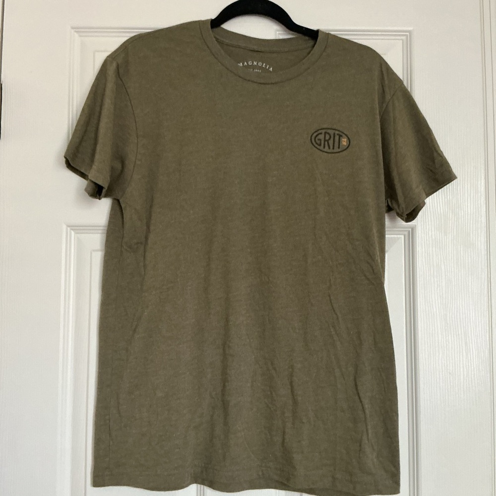 Olive Green Magnolia T-Shirt